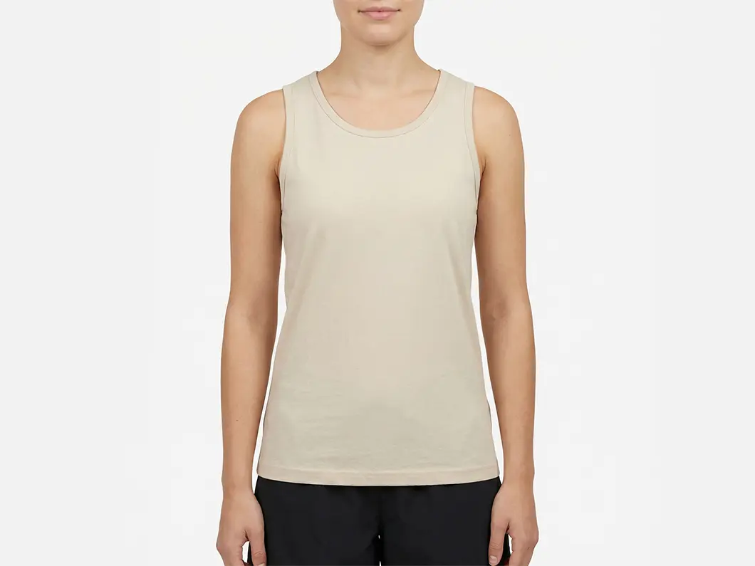 Unisex Colorful Cotton Tank Top - View 4