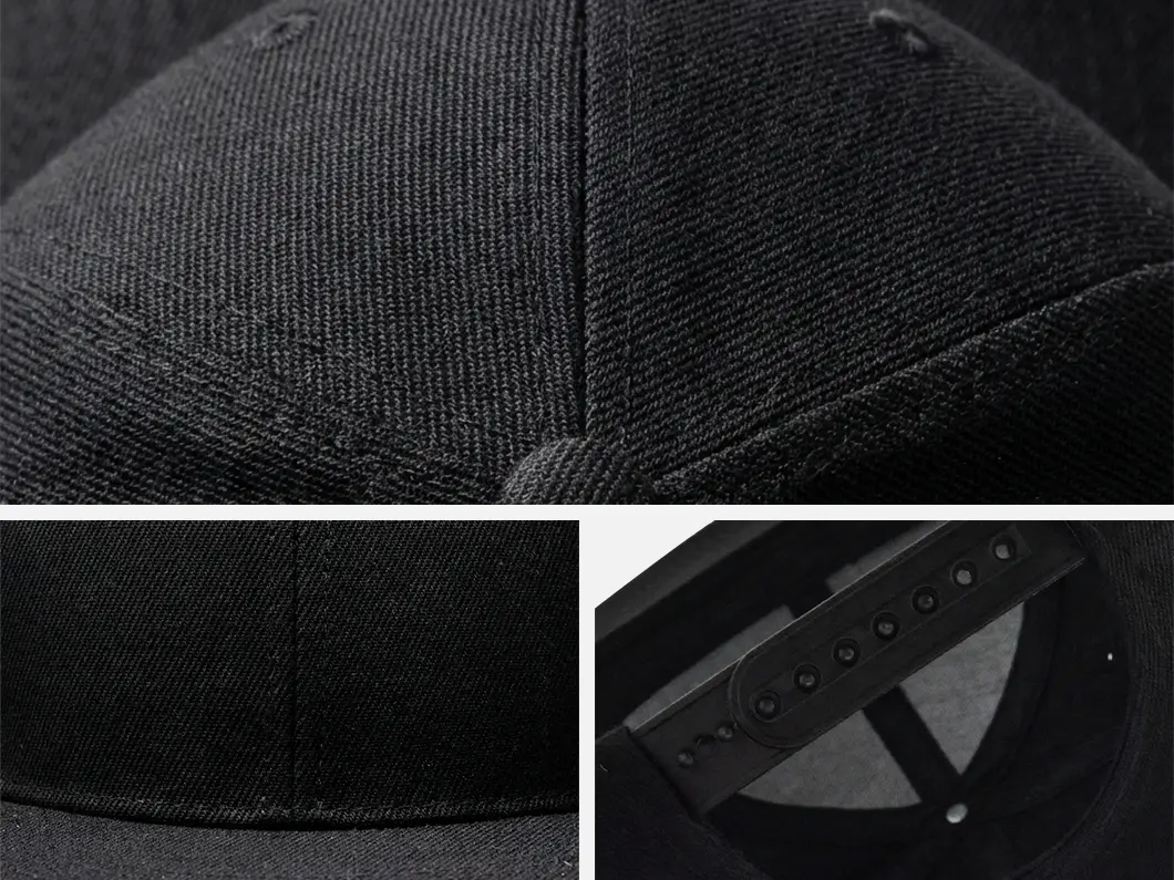 Flat Bill Snapback Hat - View 5