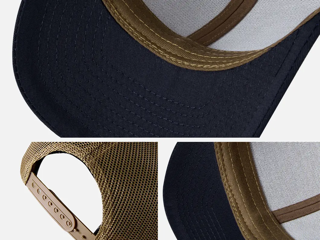 Structured Mesh-Back Trucker Cap - View 5