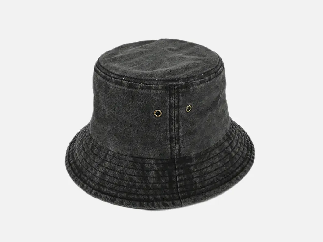 Vintage Washed Cotton Bucket Hat - View 2