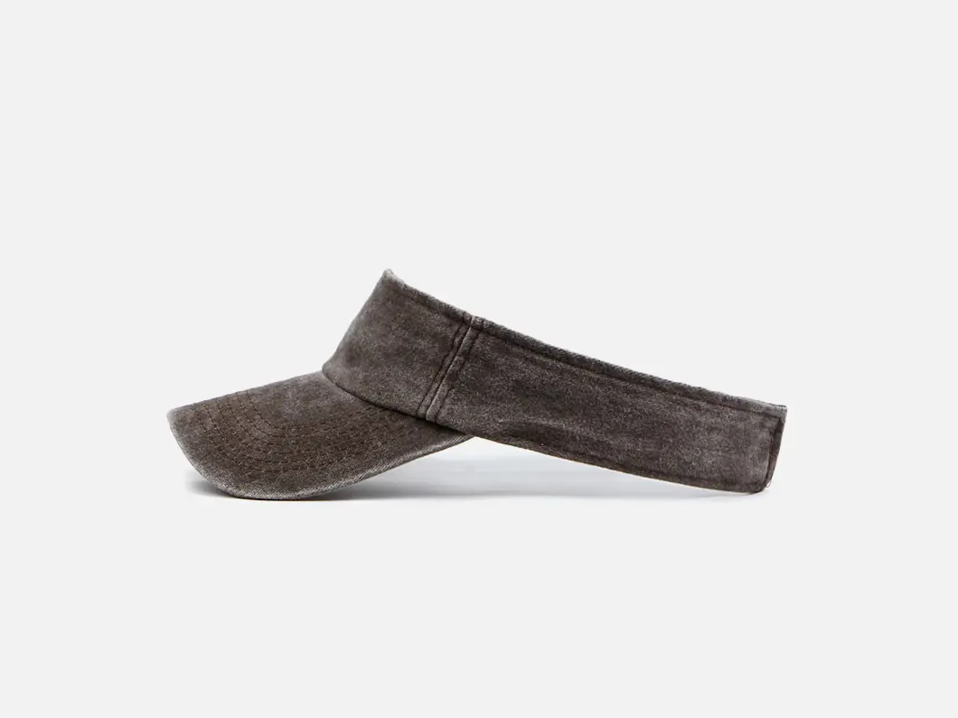 Vintage Washed Cotton Visor - View 3