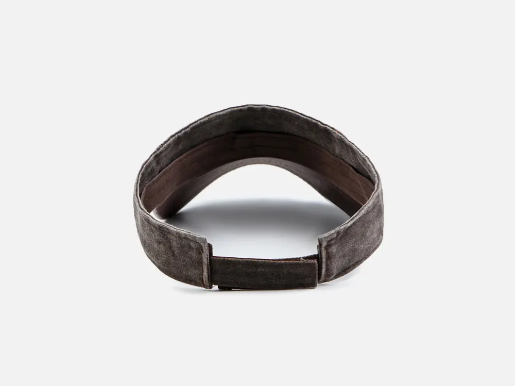 Vintage Washed Cotton Visor - View 4