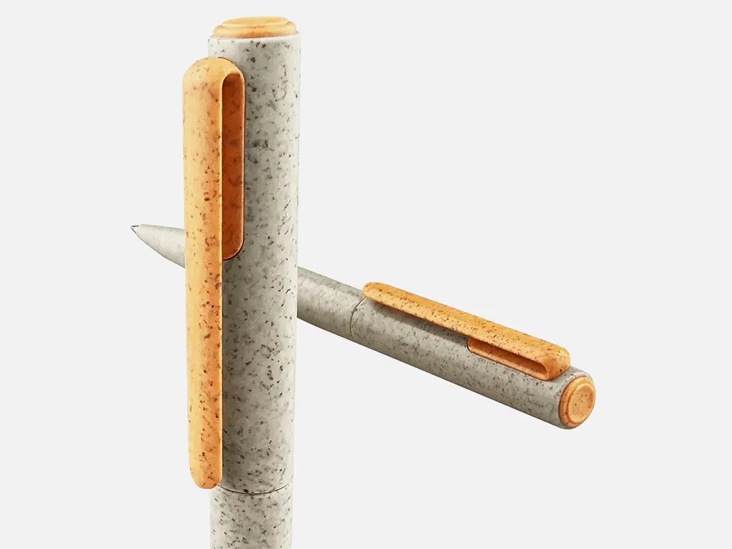 Wheat Straw Ballpoint Pen - View 2