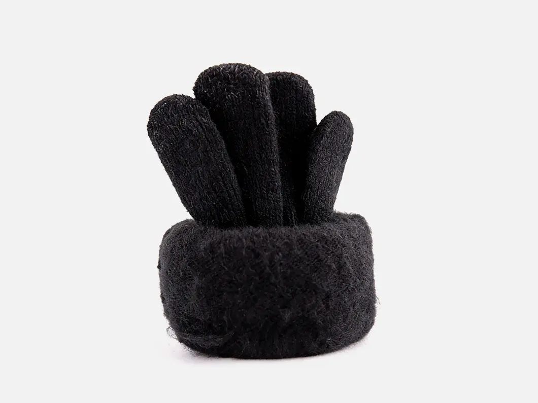 Touchscreen Knit Gloves with Custom Logo - View 2