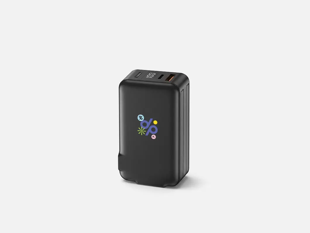 10000mAh Dual-Cable 2-in-1 PD Charger Power Bank