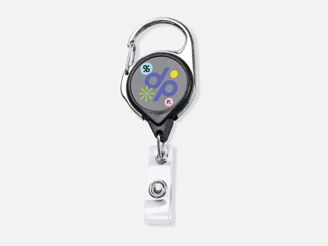 Carabiner Badge Holder