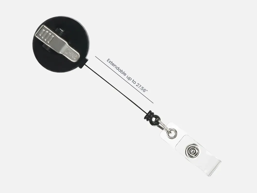 Retractable Badge Holder with Slide Clip - Overview