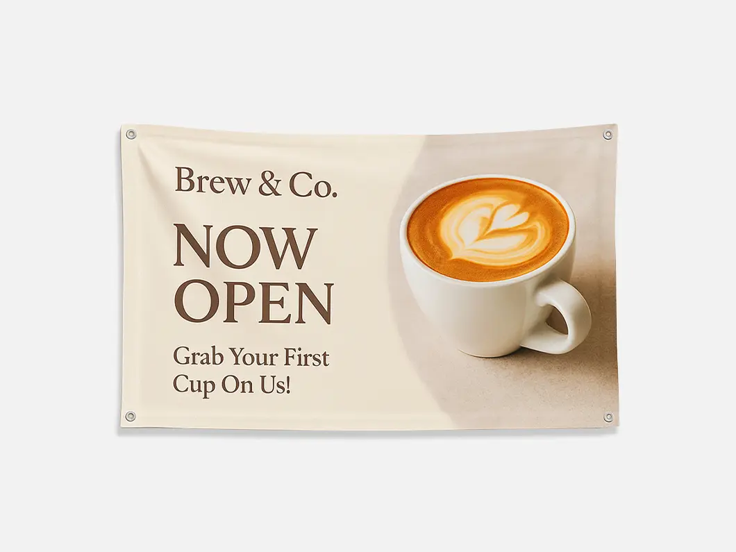 Double-Sided Blockout Fabric Banners