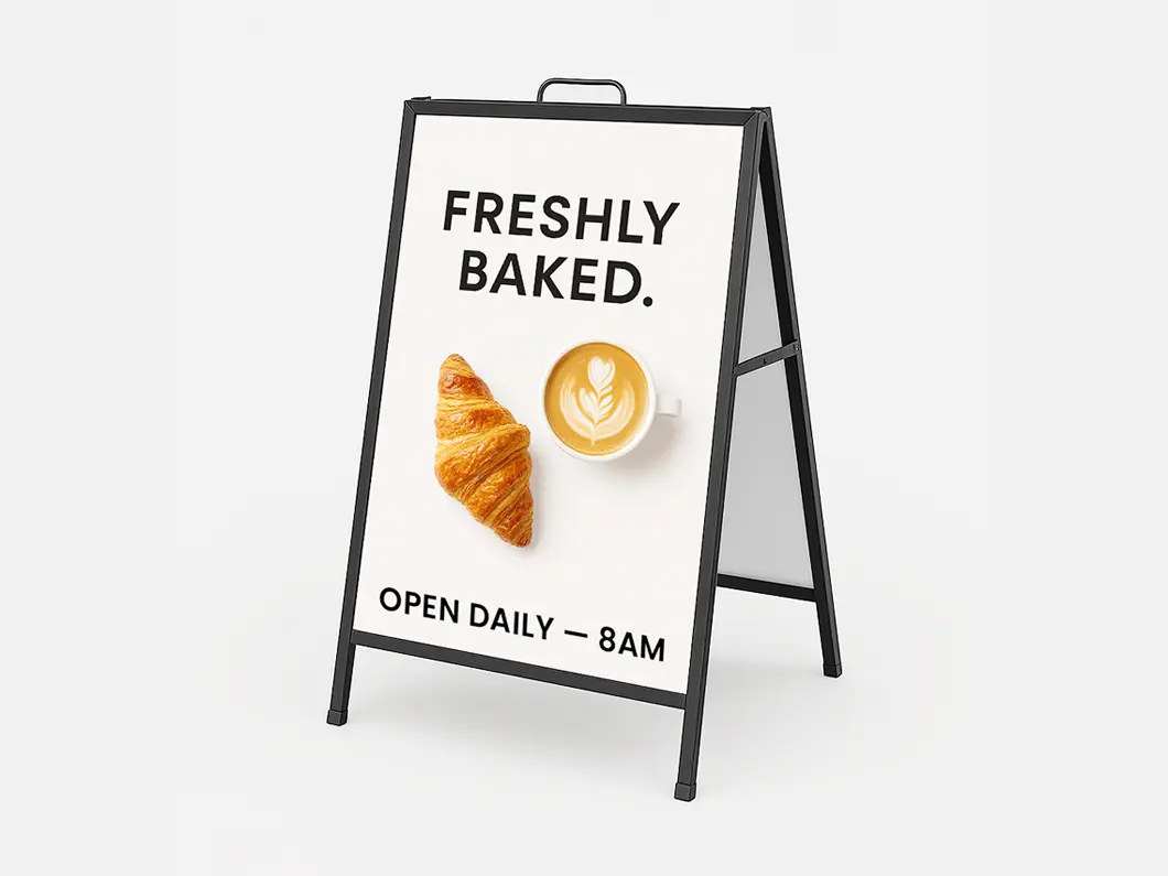Metal A-Frame Signs