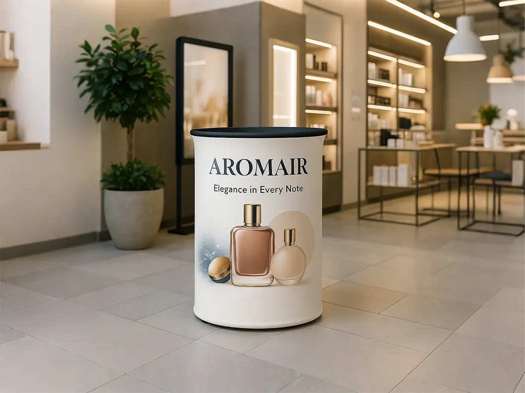 Spring Up Display Counter