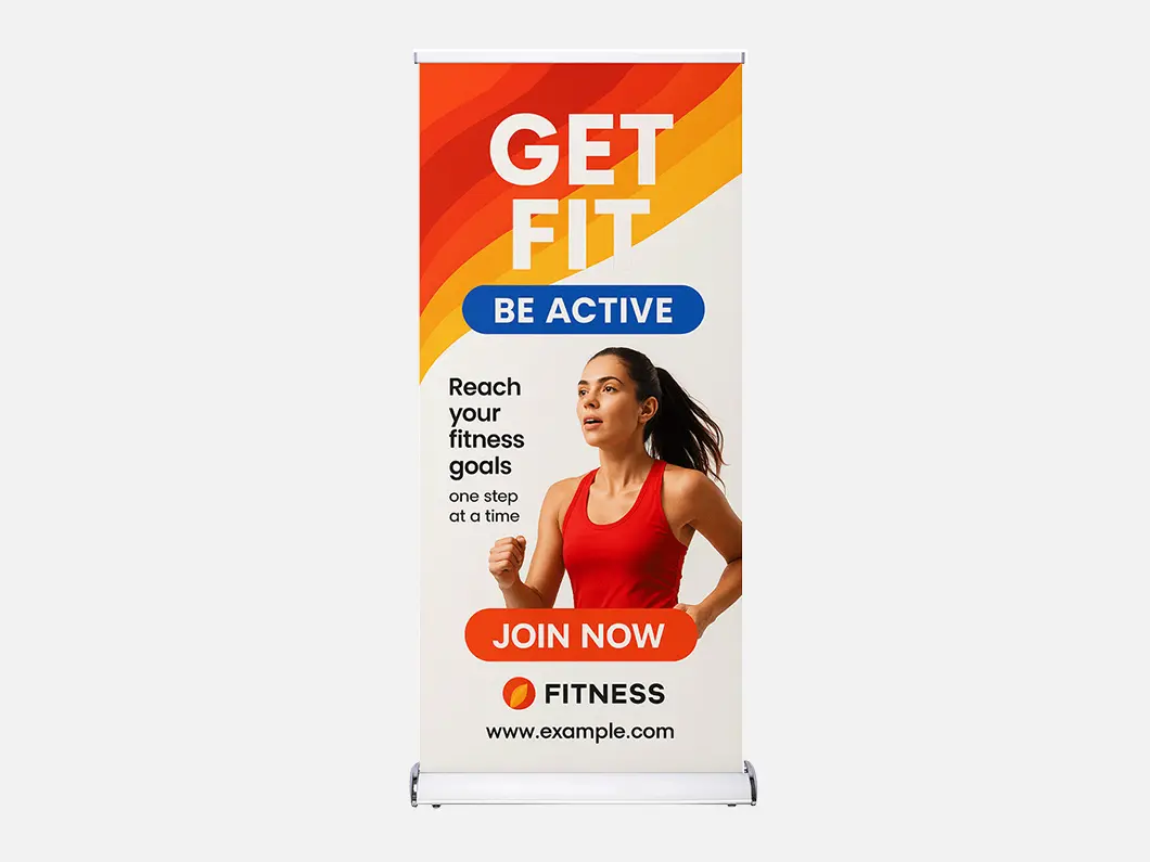 Double-Sided Retractable Banners