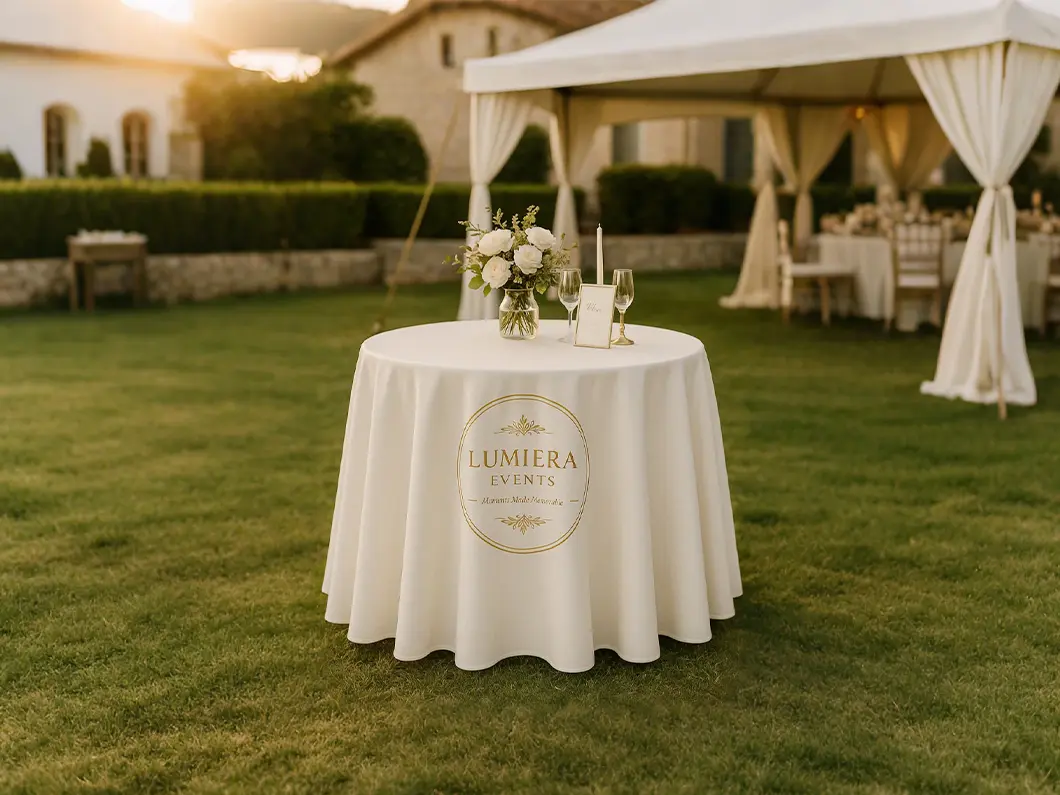 Custom Round Tablecloth