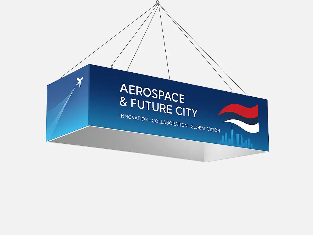 Rectangle Tension Fabric Hanging Banners