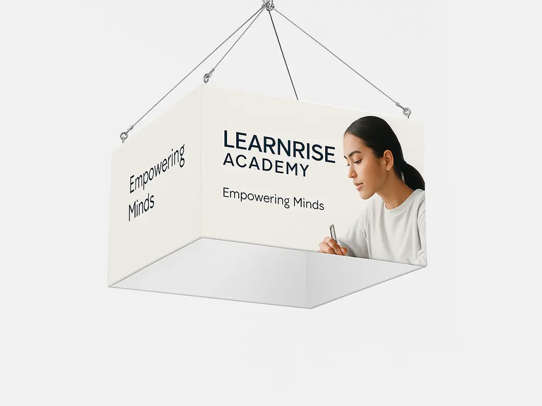 Square Tension Fabric Hanging Banners