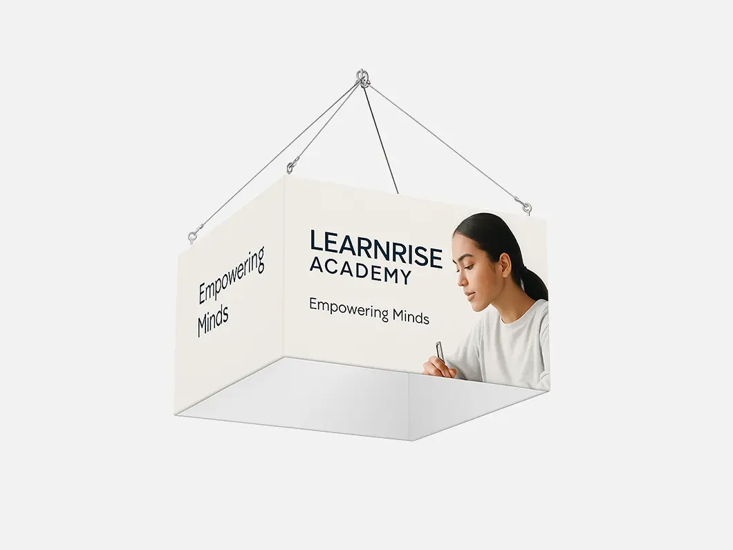 Tension Fabric Square Hanging Banners