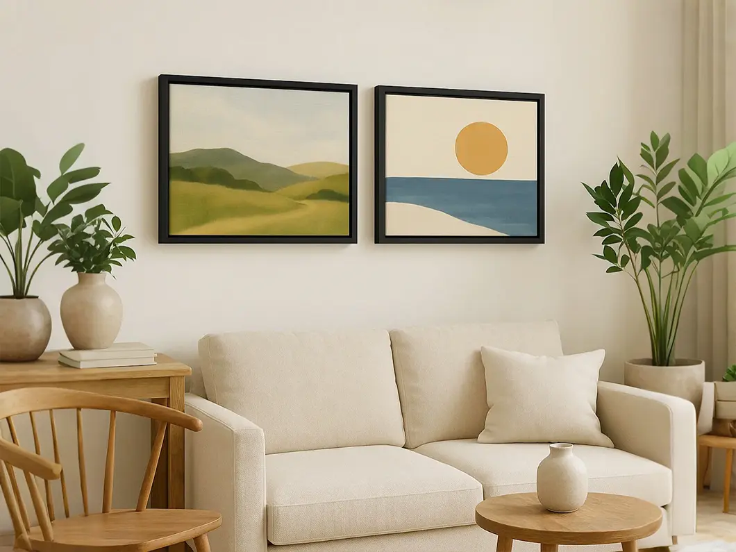 Framed Canvas